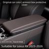 Interior Modification Central Control Accessories For Lexus RX500/RX350h/RX300/450h + -2026 Armrest Cover Protective Cover