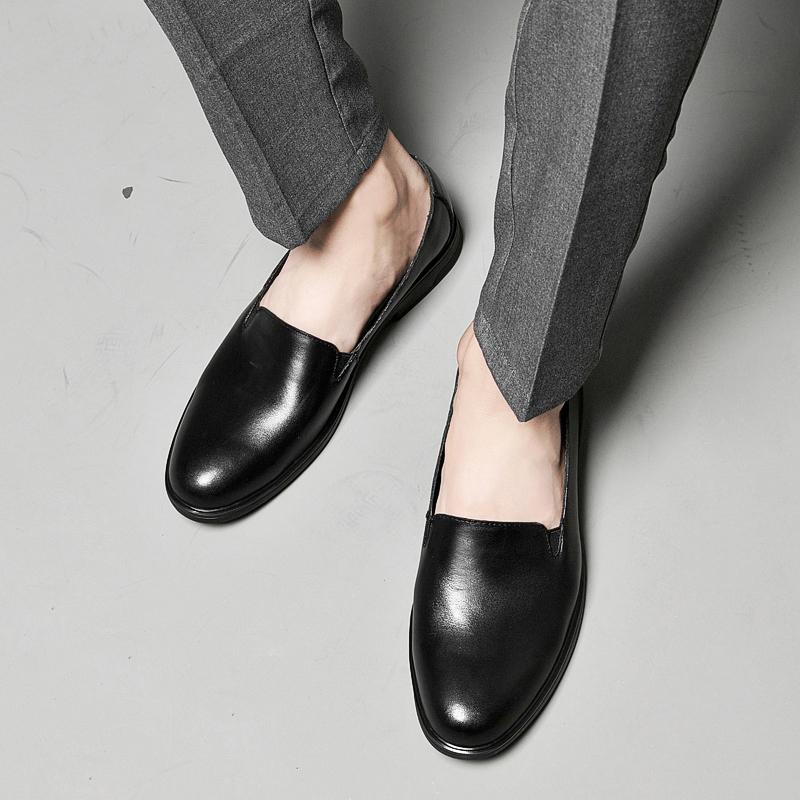 Herren Slipper Echtleder Schuhe Für Herren Slipper Lässige Mokassins Atmungsaktive Sneaker Herren Fahrschuhe Komfortable Ballerinas