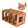 Wooden DIY Desktop Bookshelf Rack Books DVD Storage Magazine Holder for Students Kids Adult #02