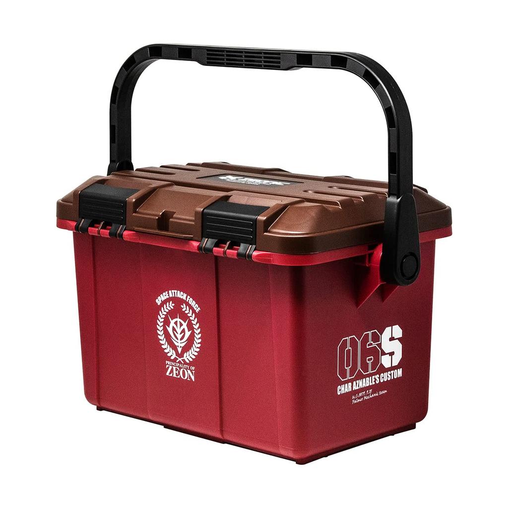 PLEX Mobile Suit Gundam Toolbox 17L Custom Model Char Red Char's