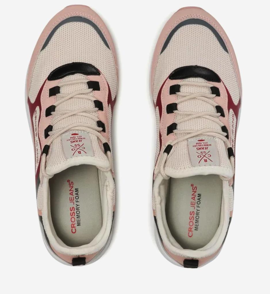 Cross Jeans HH2R4055C Beige Sneakers - Stylish and Comfortable Women's Shoes