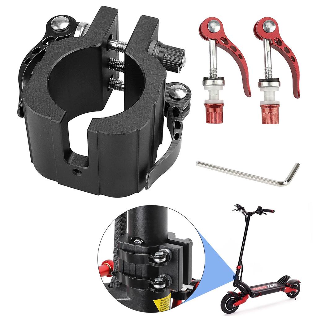 Red Folding Clamp for Zero 8X 10X 11X SPeedual Dualtron DT3