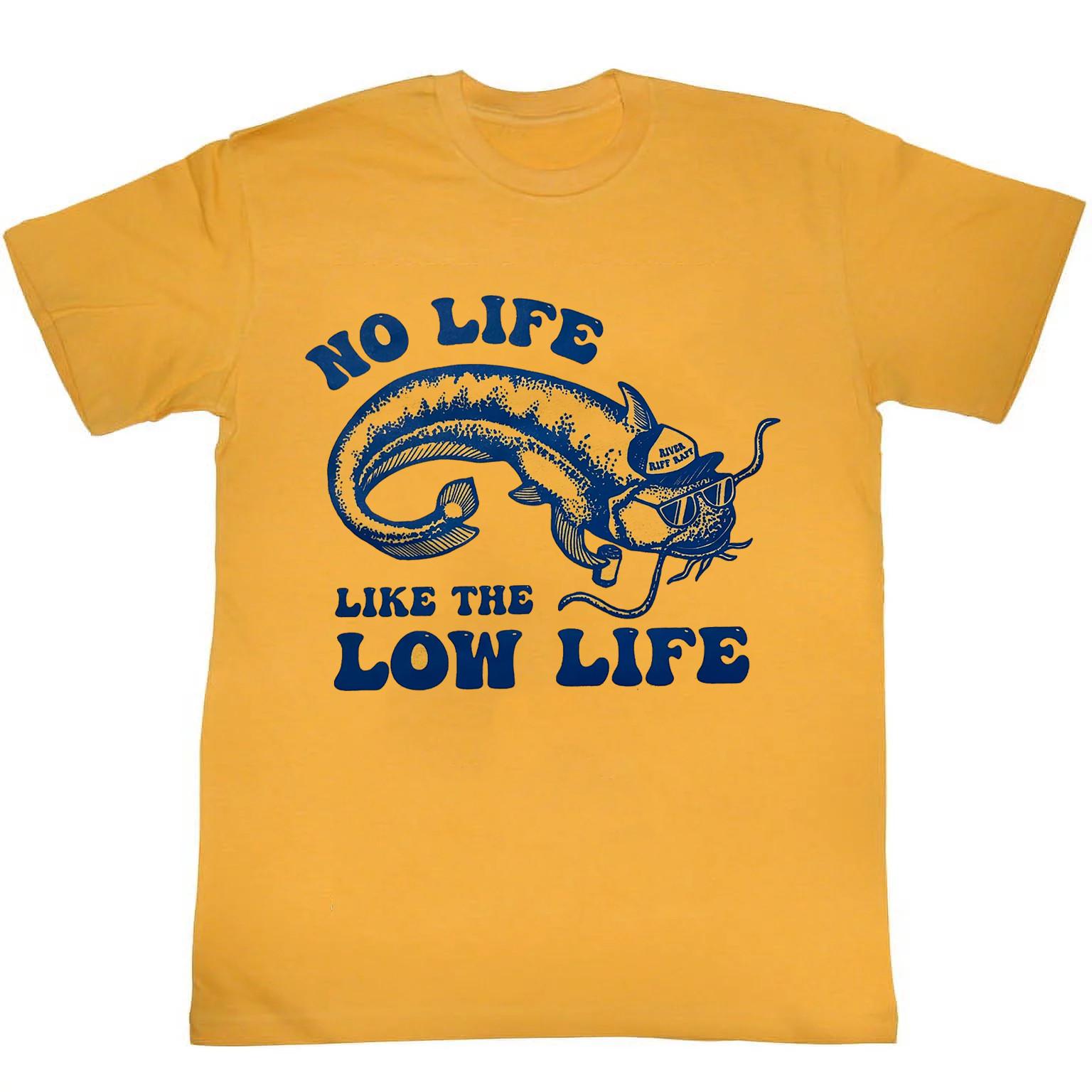 Catfish Billy Yelawolf Slumerican No Life Like Low Life T Shirt Size S-5XL S разноцветный