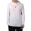 Jordan Sweatshirts Men's White Hooded Moderate Regular CD5188-100
