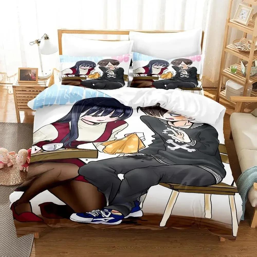 2024 The Dangers In My Heart Bedding Set Single Twin Full Queen King Size Bed Set Adult Kid Bedroom Duvet Cover Sets Anime Bed