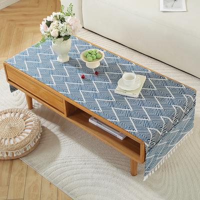 Coffee Table Tablecloth Fabric Living Room Home Tv Cabinet Tablecloth Zen Rectangular Storage Bag Tea Table Mat