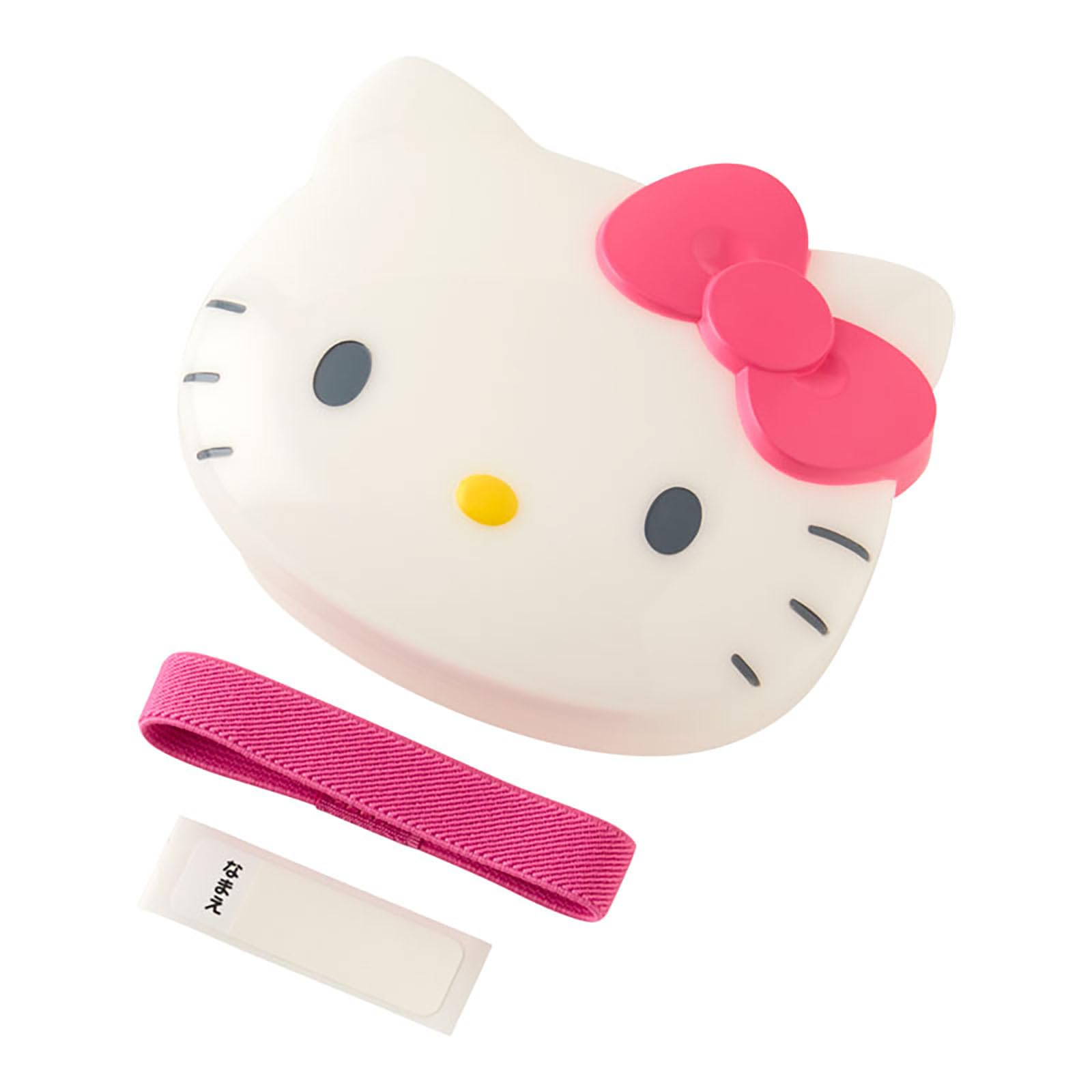 

Sanrio Lunch Hello 655732 (SANRIO) Face-Shaped Box, Kitty, Microwave-Safe (Remove Lid)