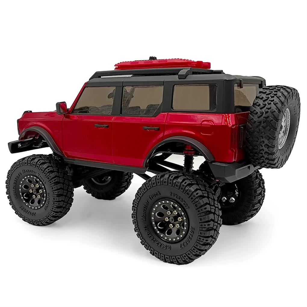4pcs Rubber Wheel Tires Crawler For 1/18 1/24 RC Car Part Diameter Width Wear-resistant RC Car Accessories Replacement Parts