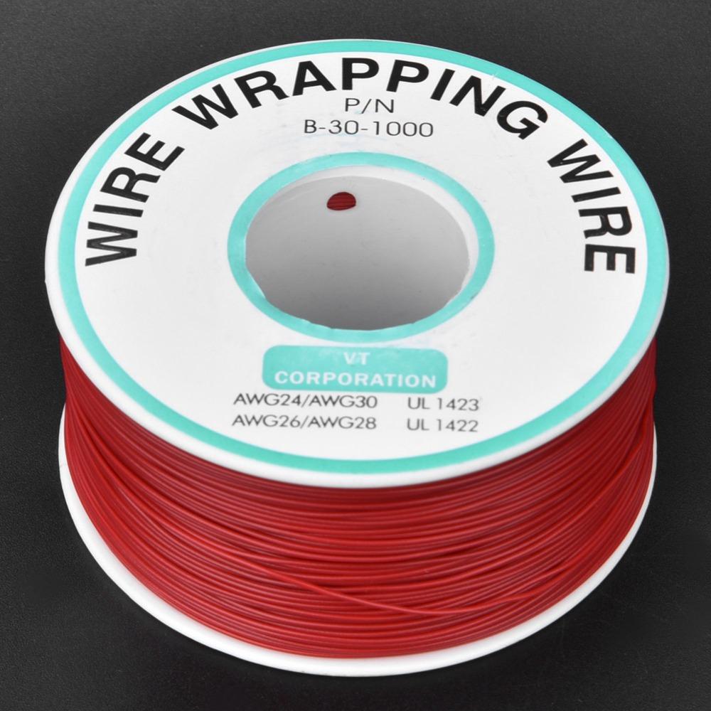 30AWG Wrapping Wire 200m Jumper Wire Durable 30AWG  Electronic Projects