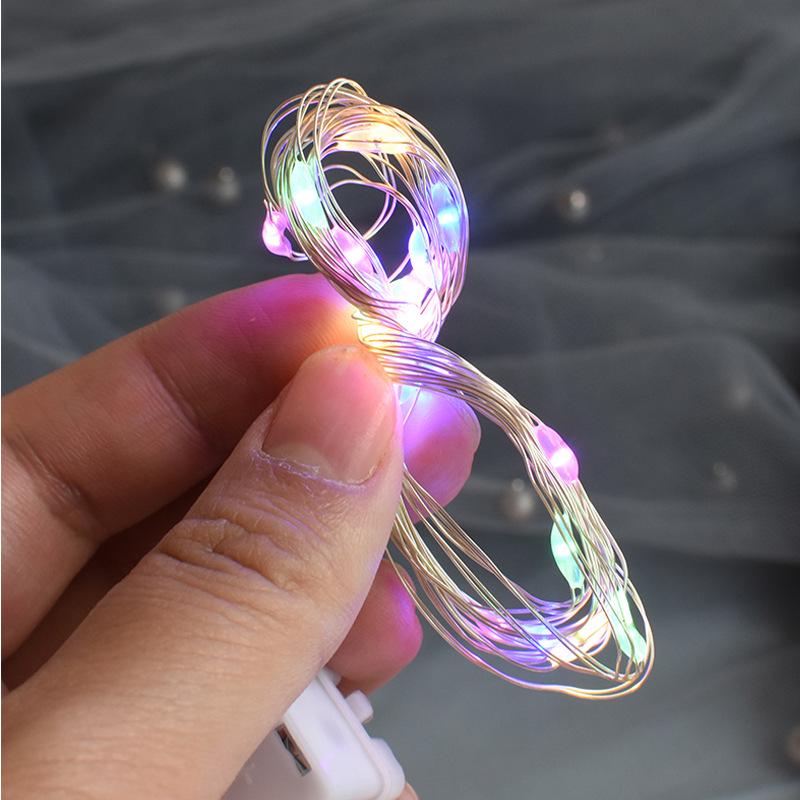 LED Copper Wire Light String Flower Bouquet Decoration Gift Box