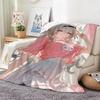 Hit Anime F-Firefly G-Girls Throw Lightweight 240G Flannel Blanket Soft Skin-Friendly For Summer Cooling