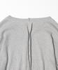Mass Known Waffle Cut Divide Boat Neck Long Sleeve Mssls002-Gy
