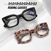 Fashionable Large Frame Presbyopia Glasses for Women Versatile High-definition Reading Glasses Anti Blue Light Far Sight Glasses