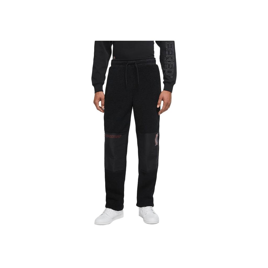 Jordan 23 Drawstring Fleece Joggers Men Bottoms Black CV1099-010