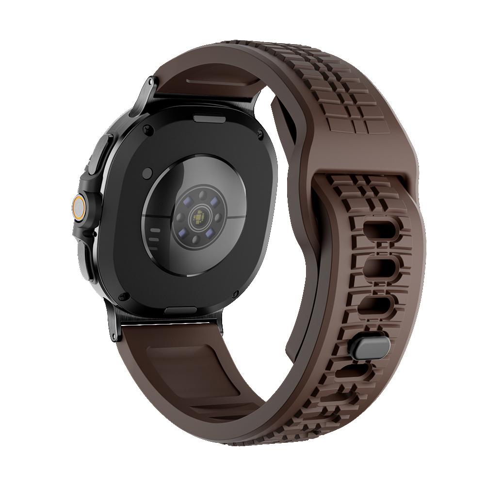Sports Silicone Bracelet for Samsung Galaxy Watch Ultra 2025 47mm Soft Wrist Straps for Galaxy Watch 8 Classic 46mm 8 40mm 44mm