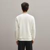 HLA Men's Plus Velvet Thickened Letter Embroidered Crew Neck Sweater