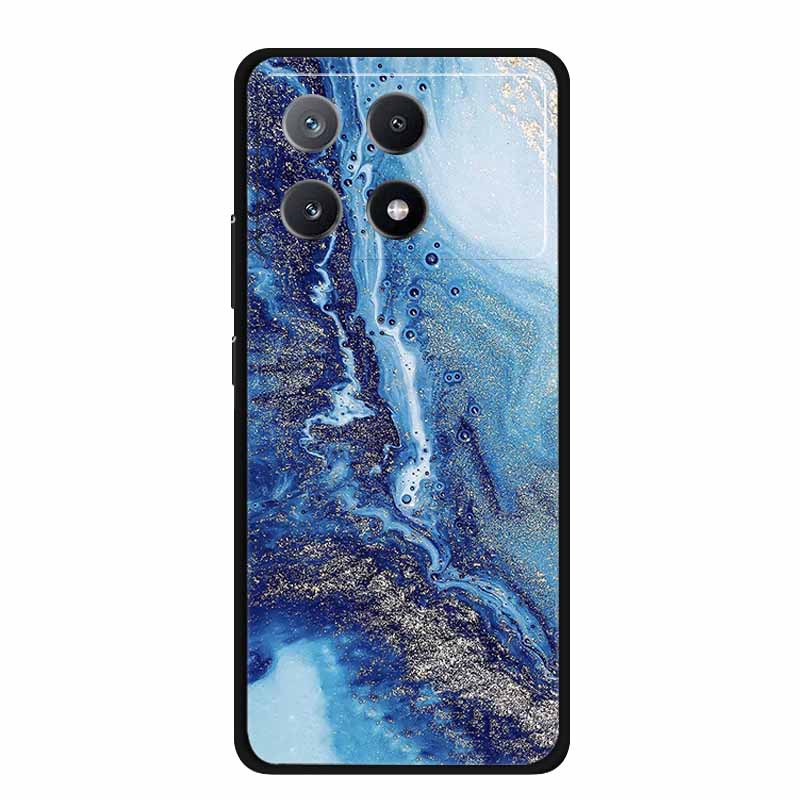 For Xiaomi Poco F8 Pro Case Gradient Marble Silicone TPU Soft Phone Case for Poco F8 Pro Pastel Back Cover Funda Poco F8 Pro 5G