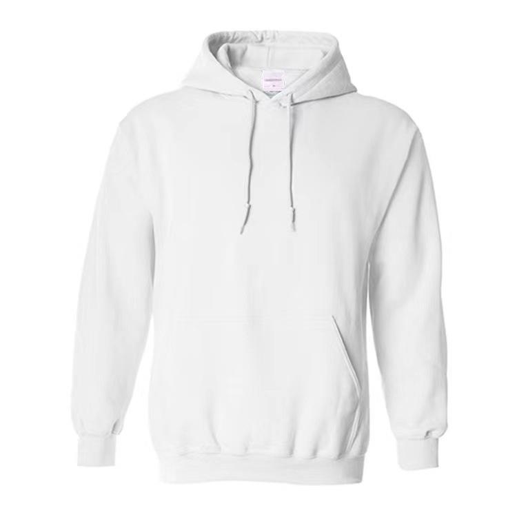 Unisex Solid Color European-Size Hooded Fleece Sweatshirt - Multiple Colors, Casual Sportswear Hoodie Pullover