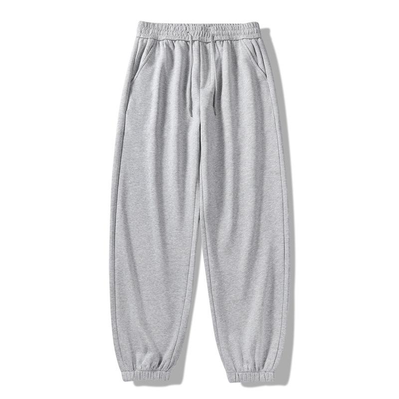 Sweatpants Men's Spring and Autumn New Solid Color Men's Loose Leggings Sweatpants Casual Versatile Drawstring Long Pants