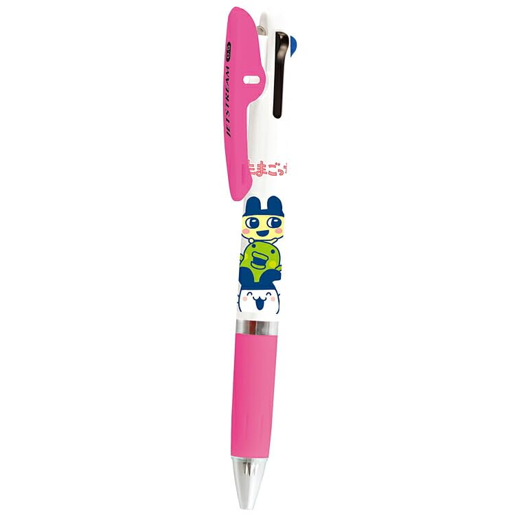 Kamio Japan Tamagotchi Jetstream Ballpoint Pen Nakayoshi 248588 3-Color 0.5mm