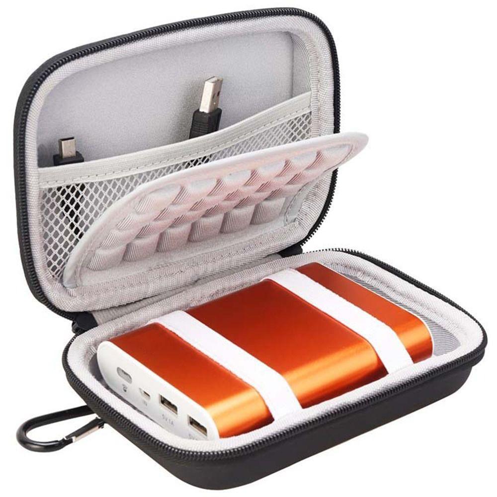 Durable EVA 2.5inch Hard Drive Case Shockproof Small Portable Storage Box Hard Shell Protective Storage Case Digital Accessories