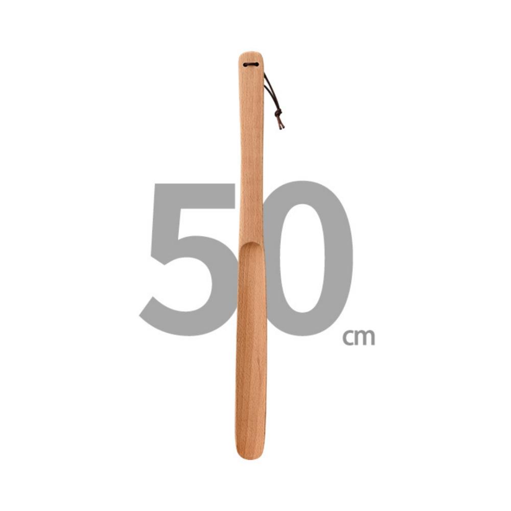 New Wooden Shoe Horn Easy on Off Extra Long Handle Shoehorn Portable Hanging Put on Shoes Tools Home Accessories