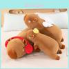 Water Capybara Plush Animal Pillow With Soft Pp Cotton Filling For Kids Room Decor