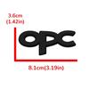 ABAB1 Car Styling Metal Sticker Front Grille Badge for Buick OPC Lacrosse Envision Allure Enclave Lesabre Century Verano Modification
