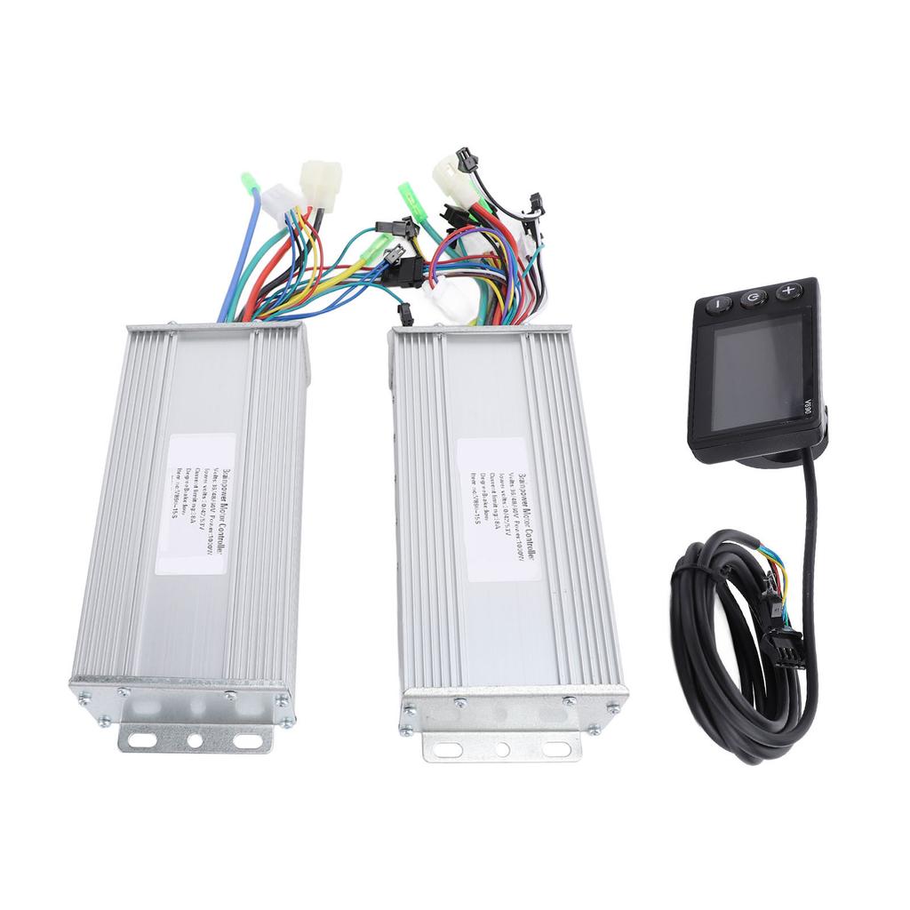 36V 48V 60V 1000W 38A Dual Drive Brushless Controller V890 LCD Display Panel Electric Bike Conversion Kit