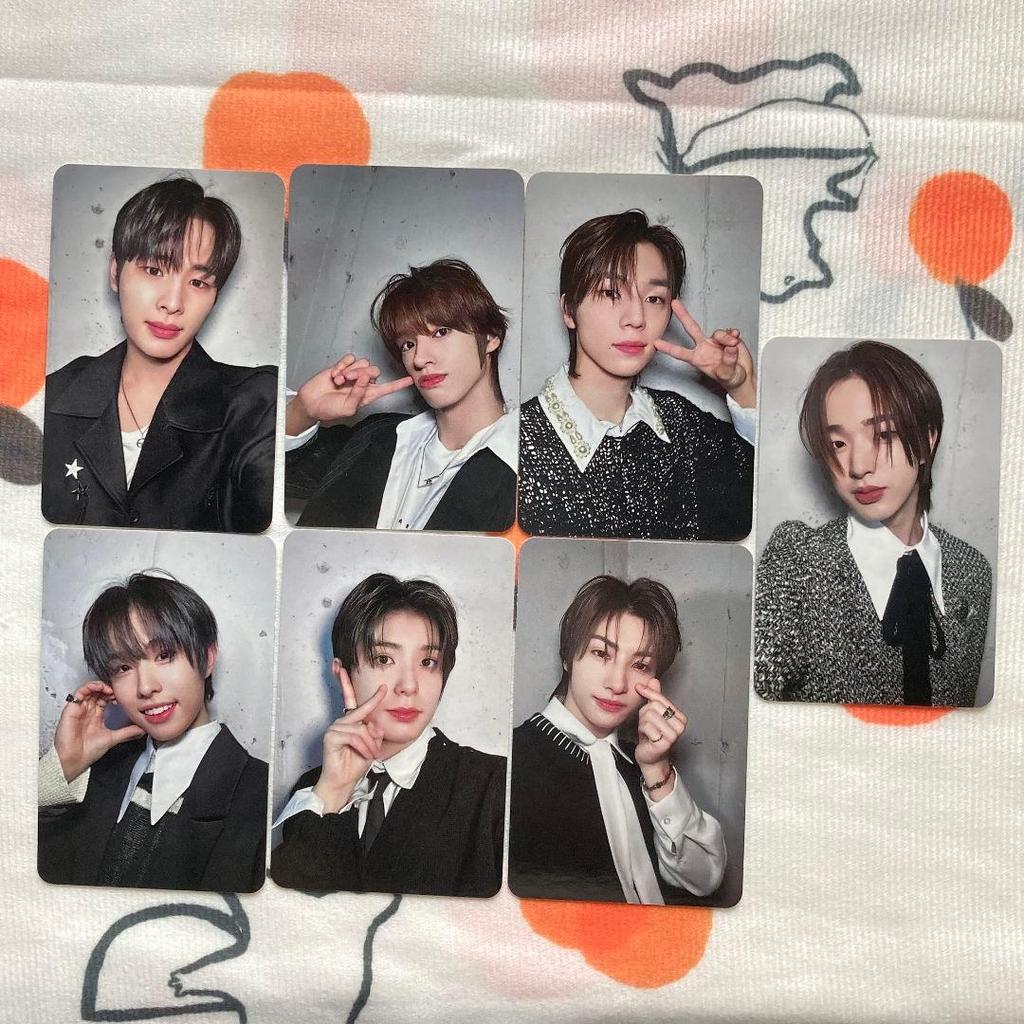 [USED] Korea NEXZ Ride the Vibe Photocards (7 Trading Cards)