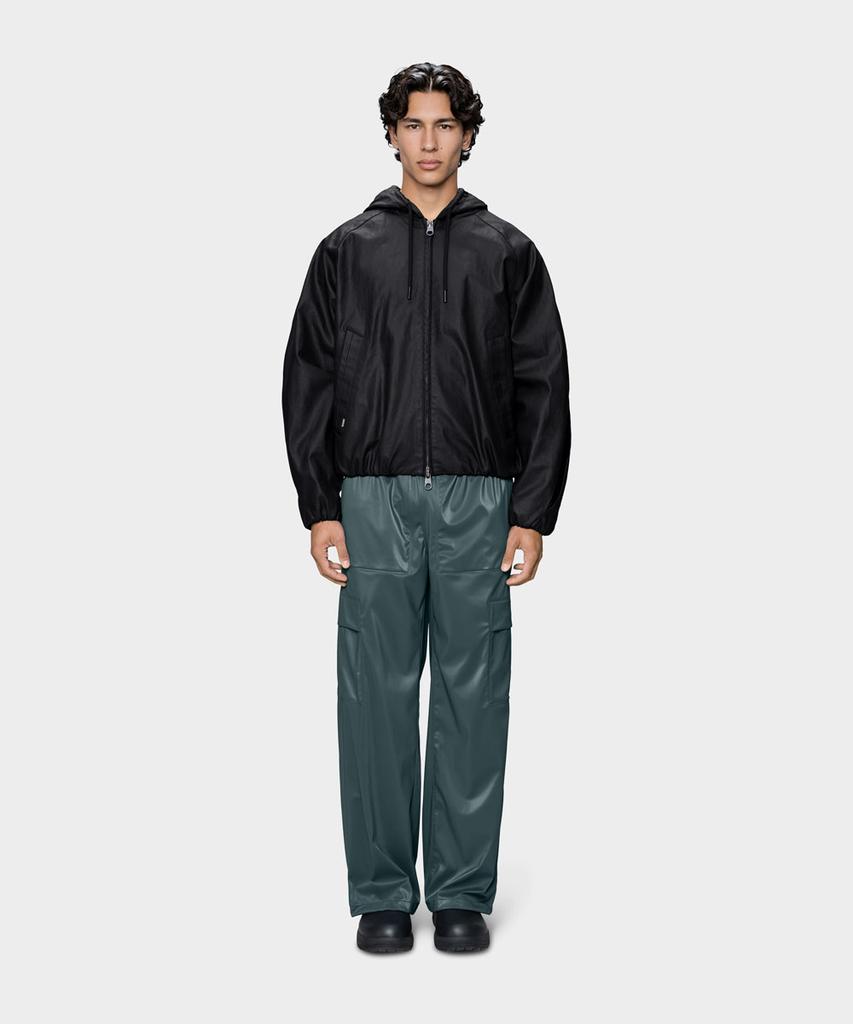 Rains Heavy Woven Jacket - Black