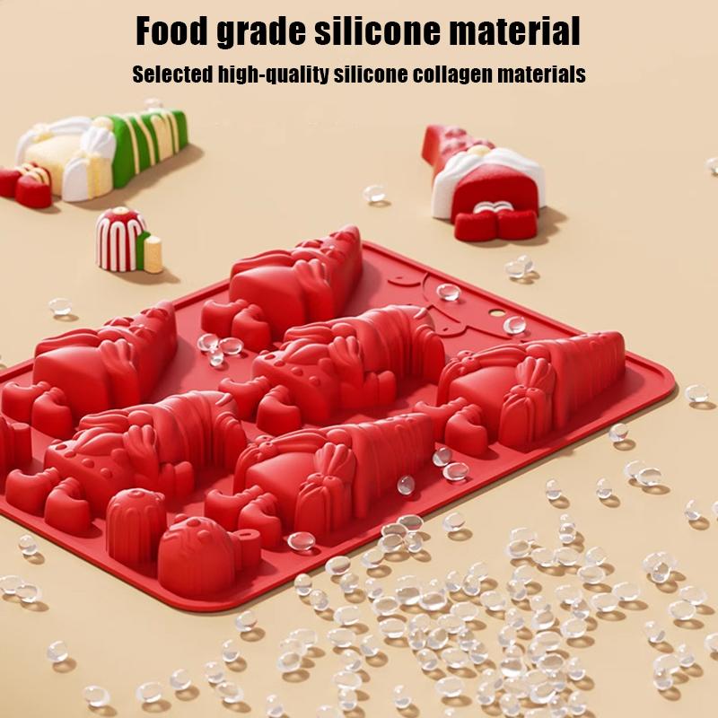 Christmas Series Christmas Tree Chocolate Mousse Food Grade Silicone Mold Easy Release Cake Mold
