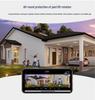Icsee 9MP Dual-Screen PTZ Wireless Three-Lens HD Surveillance Camera