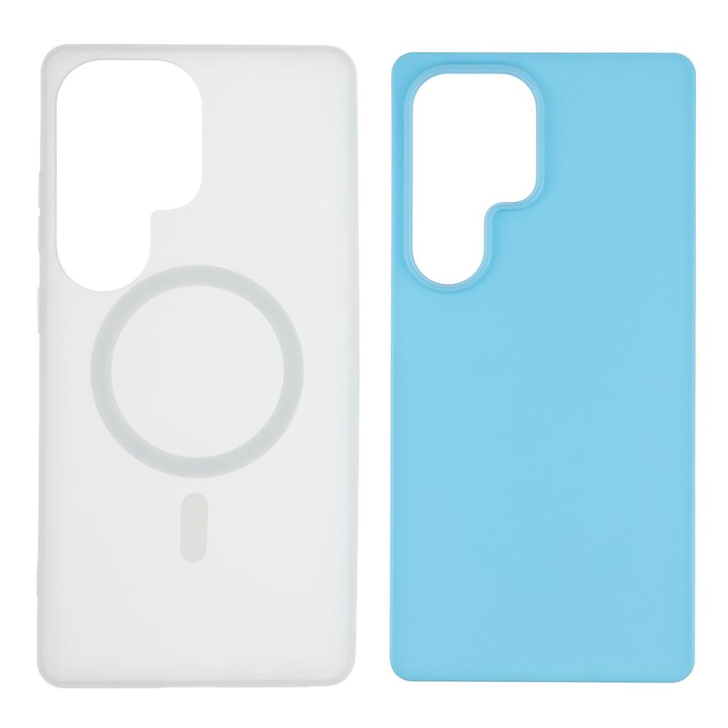 For Samsung Galaxy S24 Ultra Magnetic Case PC + TPU Frosted Phone Cover