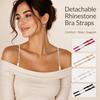 Anti-Slip Elastic Bra Strap Elastic Halter Neck Bra Straps Sexy Replacement Shoulder Straps  Women