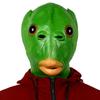 Cute and Funny Halloween Green Fish Head Red Fish Head Funny Cosplay Costume Mask Adult Carnival Party Fish Head Mask Latex