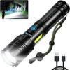UOSU P90 Zoom Rechargeable Flashlight with Power Bank