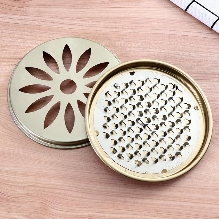 

Fireproof Stainless Steel Mosquito Coil Holder with Lid & Ash Receiver
