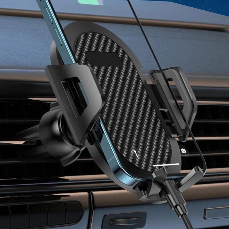 Car Phone Holder Mount Universal Phone Holder With Hook Clip For Car Air Vent Compatible Support for Mobile Interior Parts
