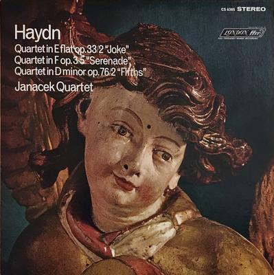 LP Record HAYDN, JANACEK QUARTET - Quartet In E Flat Op. 33/2 "Joke" / CS6385 LONDON RECORDS 1964 US Classical Used