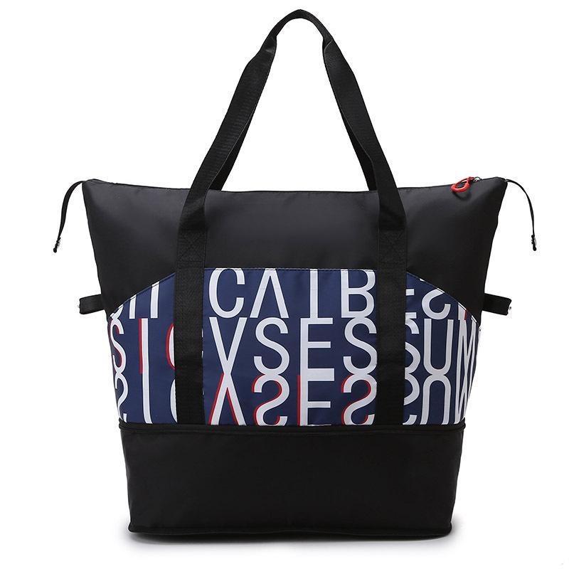 Fashion Fitness Bag Trend Dry and Wet Separation Travel Bag Large Capacity Expansion Going out Boarding Business Travel Luggage