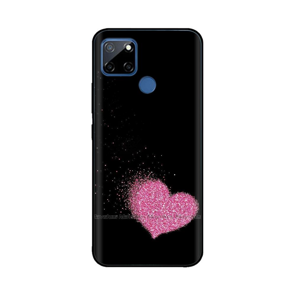 Case For Realme C12 C25 C25s Realme 7i Global Case Cute Soft Silicone TPU Back Cover Realme7i RMX2193 Protective Coque Fundas