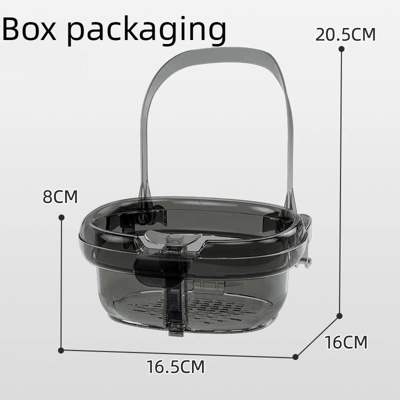 Sink Hanging Drain Basket Heat Resistant Food Grade Kitchen Vegetable Washing Drain Rack for Kitchen Food Scrap Filtering