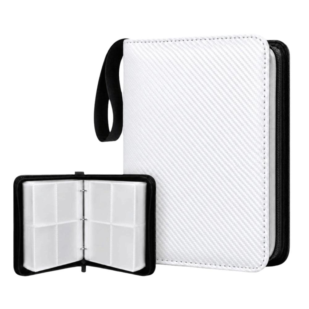 With 50 Sheets Card Book Binders 400 Pockets Rigid Card Holder Card Binder Holder Card Collection
