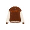 New MLB Baseball Jacket Unisex Brown 3AJPV0634-43BRS