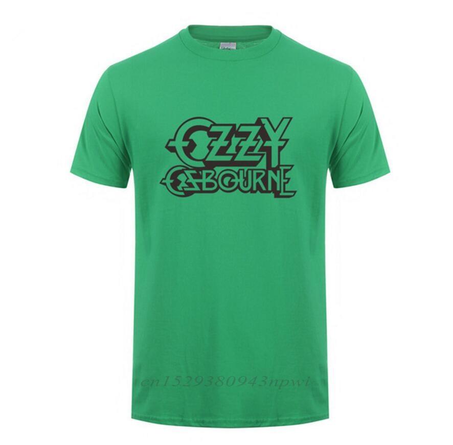 2024 Summer Ozzy Osbourne T Shirts Printed Men Brand Hip Hop Short Sleeve Tshirt Custom Printed Punk Rock Custom Tshirt