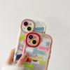 Fashion Graffiti Letter Shockproof Bumper Clear Phone Case For Iphone 14 13 12 11 Pro Max Cute Soft Silicone Back Cover Case