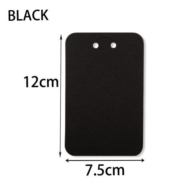 Kraftpapierkarte zur Schlüsselanhänger-Präsentation (7.5x12cm)