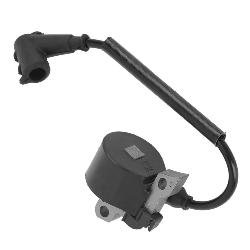 Black Chainsaw Ignition Coil Metal Ignition Coil Part Durable Chainsaw Part for 024 AV 026 028 029