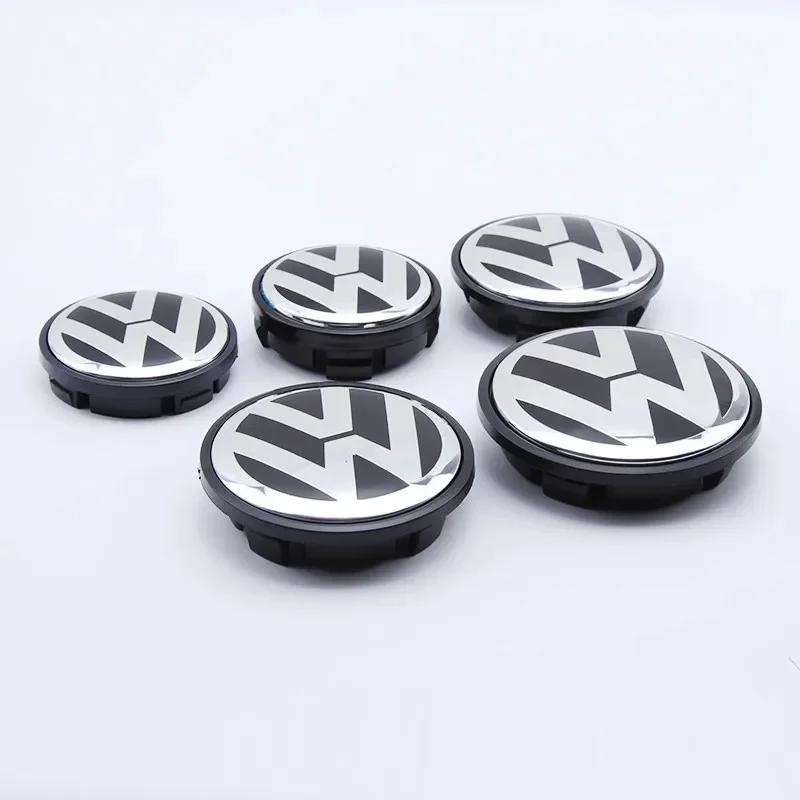 4 szt. 55mm 56mm 65mm 70mm Kołpaki do felg samochodowych Osłona piasty dla VW Volkswagen Jetta MK5 Golf Passat styling 3B7601171 1J0601171